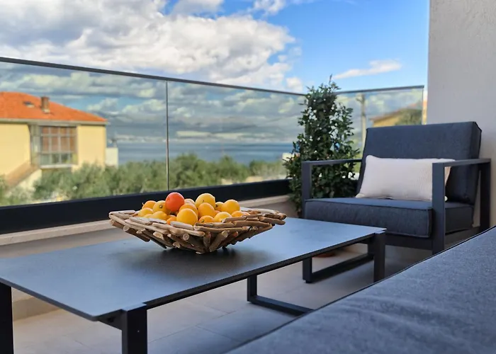 公寓 Solis - Sea View & Relax Pool